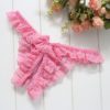 Sexy Bowknot Thongs Lace-Trim hollow Milf lingerie - Image 6