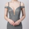 Sexy Off the Shoulder Mermaid Evening Dress Long Party Gown - Image 5