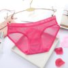 Solid color View through elastic wear sexy lingerie panties - Image 14