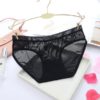 Solid color View through elastic wear sexy lingerie panties - Image 15