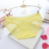 Solid color View through elastic wear sexy lingerie panties - Image 17