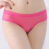 Solid color View through elastic wear sexy lingerie panties - Image 6