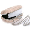 Wedding Handbag Pearls Glitter Alloy Handbag - Image 3