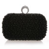 Wedding Handbag Pearls Glitter Alloy Handbag - Image 7