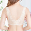 Wireless Full Cup Beauty Back Lace Vest Bra For Women - Image 6
