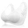 Wireless Full Cup Beauty Back Lace Vest Bra For Women - Image 8