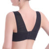 Wireless Full Cup  Sleeping Soft Lace V Neck Vest Bra - Image 2