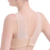 Wireless Full Cup  Sleeping Soft Lace V Neck Vest Bra - Image 4