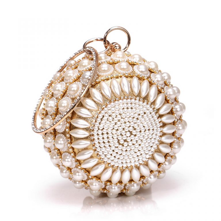 Women Beaded Clutch Design Diamonds Evening Bags With Shoulder Bags
