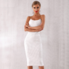 Women Bodycon Sexy Chain Vestidos Bandage Evening Party Dress - Image 4