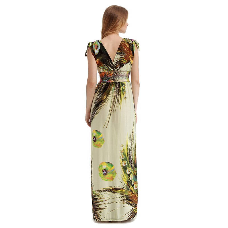Women Bohemian Vestidos long Plus size Maxi Dress - Image 11