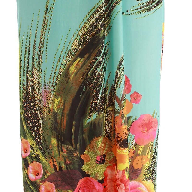 Women Bohemian Vestidos long Plus size Maxi Dress - Image 4