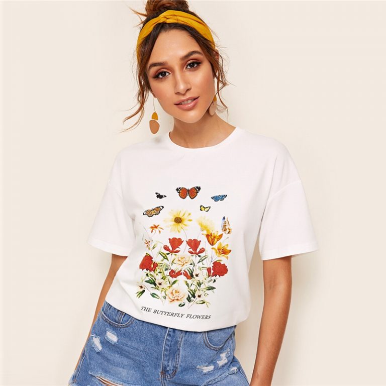 Women Clothing Casual White Short Sleeve Solid Stretchy Top