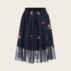 Women Elegant Aline High Waist Midi Skirt Ladies Skirt - Image 6