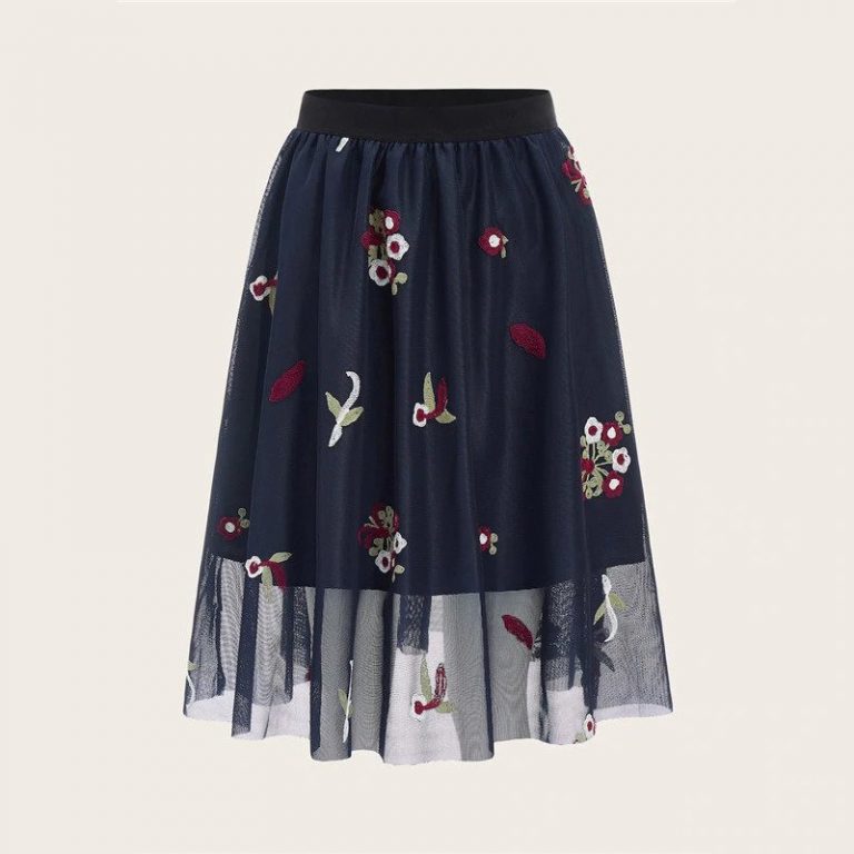 Women Elegant Aline High Waist Midi Skirt Ladies Skirt - Image 9