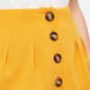 Women Elegant Button Front High Waist Shorts - Image 2