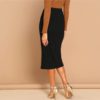 Women Elegant Office Lady Bodycon Pencil Skirts - Image 3