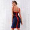 Women Elegant Spaghetti Strap Bodycon Bandage Dress - Image 6