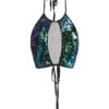 Women Halter Sequins Club Crop Top - Image 3