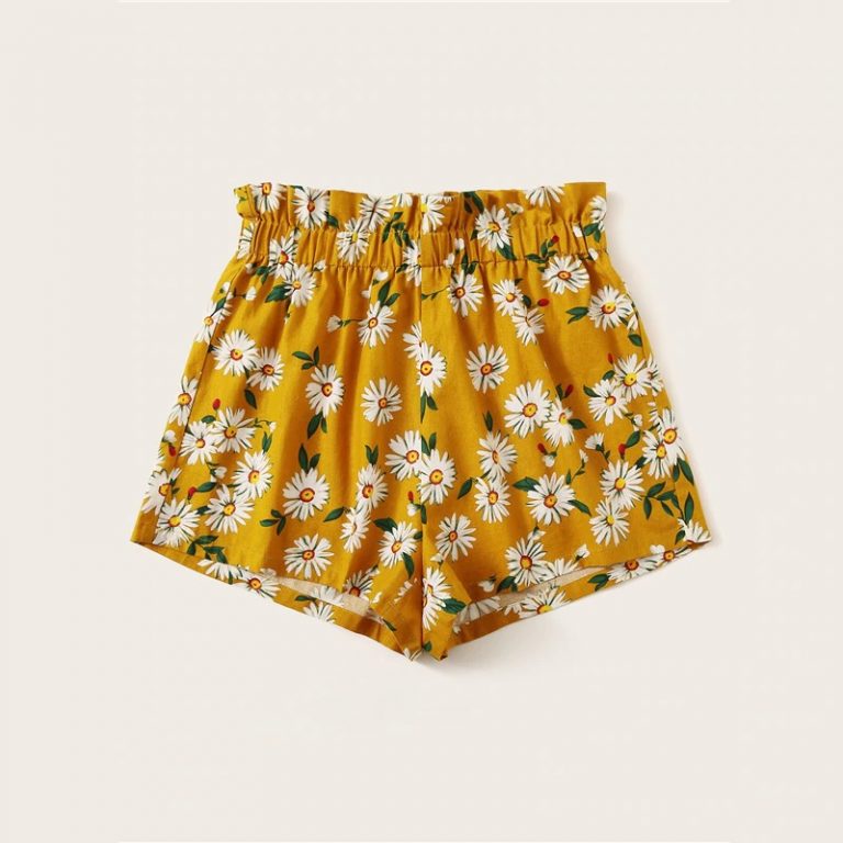 Women High Waist Beach Style Casual Shorts - Image 2
