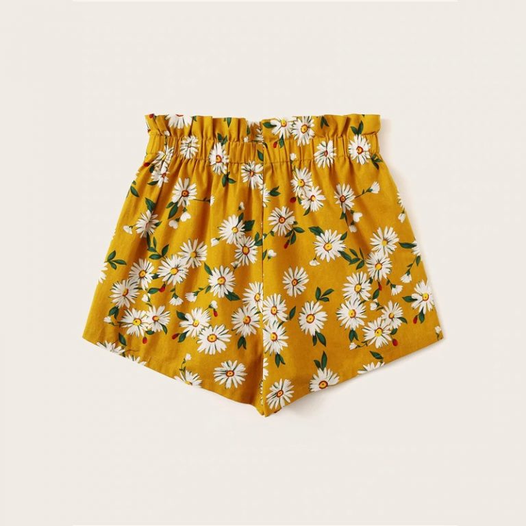 Women High Waist Beach Style Casual Shorts - Image 3