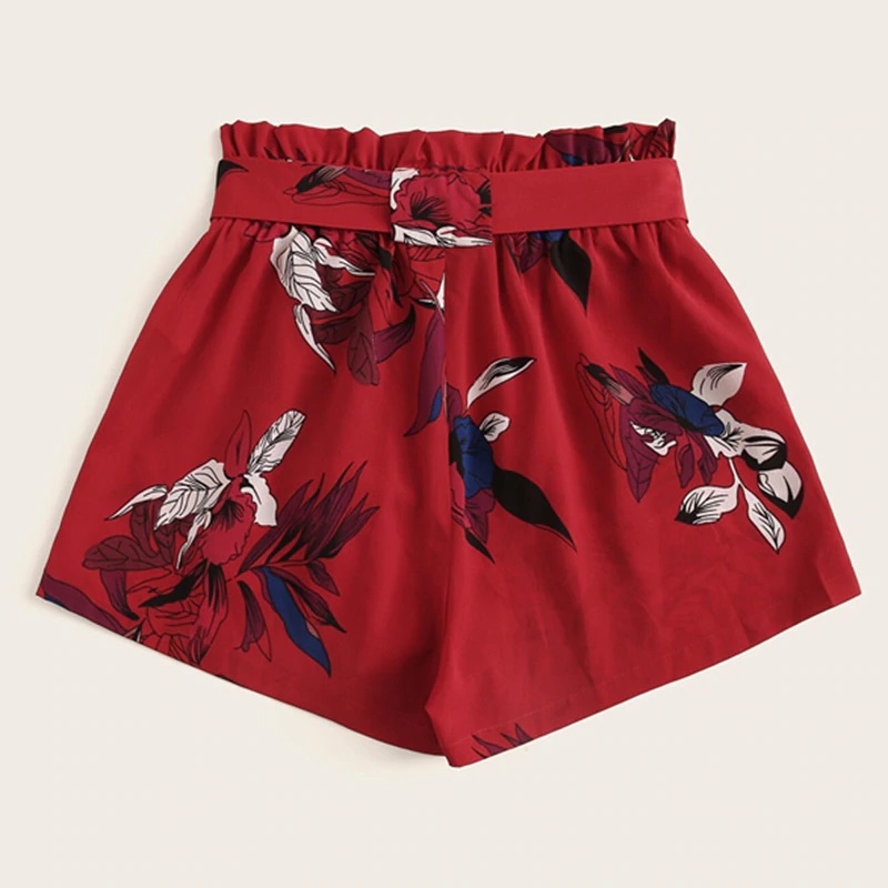 Women High Waist Wide Leg Bohemian Shorts - Image 2