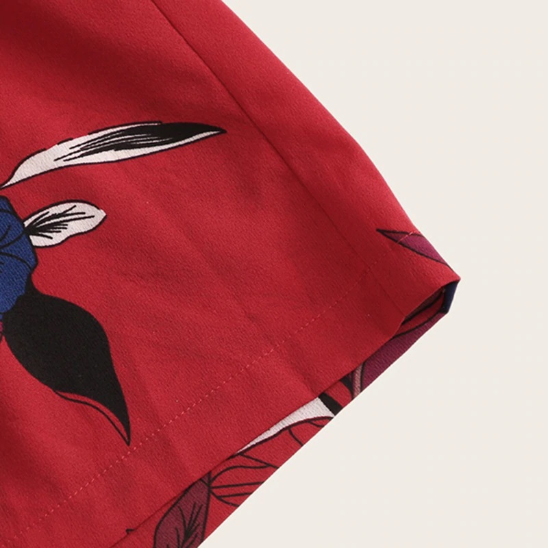 Women High Waist Wide Leg Bohemian Shorts - Image 3