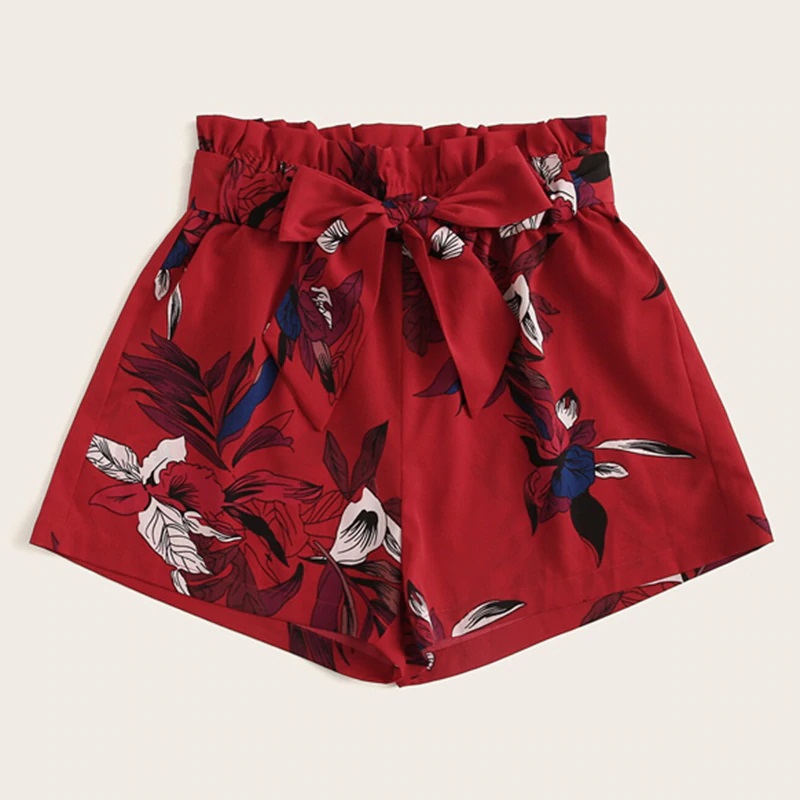 Women High Waist Wide Leg Bohemian Shorts - Image 5