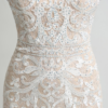 Women Long Lace Mermaid Evening Dress Open Back Formal Party Gowns - Image 13