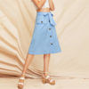 Women Modern Lady Elegant Mid Waist Bottoms - Image 3