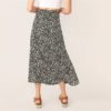 Women Multicolor High Waist Shift Skirts - Image 2