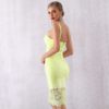 Women Sexy Lace Spaghetti Strap Bodycon Party Dress - Image 2