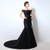 Women Sexy Off the Shoulder Long Mermaid Formal Party Gowns - Image 4