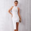Women Sexy Sleeveless Bandage Hot Bodycon Tank Party Dress