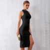 Women Sexy Sleeveless Bandage Hot Bodycon Tank Party Dress - Image 5
