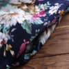 Women Spaghetti Strap Floral Printed Summer Long Maxi Dresses - Image 3