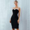 Women Vestidos Sexy Evening Party Bodycon Bandage Club Dress - Image 3