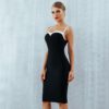 Women Vestidos Sexy Evening Party Bodycon Bandage Club Dress - Image 4