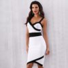 Women Vestidos Spaghetti Strap Sexy Bodycon Party Dress - Image 4