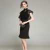 Women Vestidos sexy bodycon lace short Dress Office Lady casual dress - Image 4