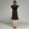 Women Vestidos sexy bodycon lace short Dress Office Lady casual dress - Image 5