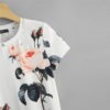 Women Weekend Casual Short Sleeve Tshirt White Going Out Ladies Tops - Image 4