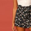 Women Zipper Fly High Waist Casual Shorts - Image 4