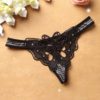 Women embroidered Hollow out butterfly Sexy Low Waist Thongs - Image 9