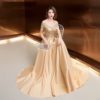 Women off the shoulder sexy embroidery fashion party dress - Image 2