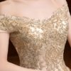 Women off the shoulder sexy embroidery fashion party dress - Image 6