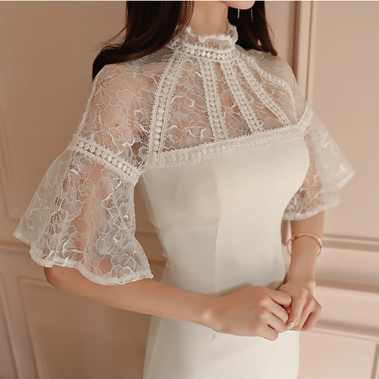 Women vestido lace bodycon short dress sexy club party dress - Image 6