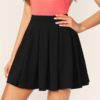 Womens A Line Elegant Casual Workwear Skirt
