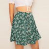 Womens Elegant Bohemian Casual Mini Skater Skirt - Image 4
