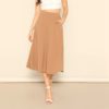 Women Elegant Casual Streetwear Midi Skirt